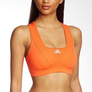 Adidas Supernova Racer Sports Bra - Orange - Size Small